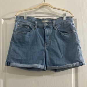Levi's Blue Jean Shorts Classic Denim Style
